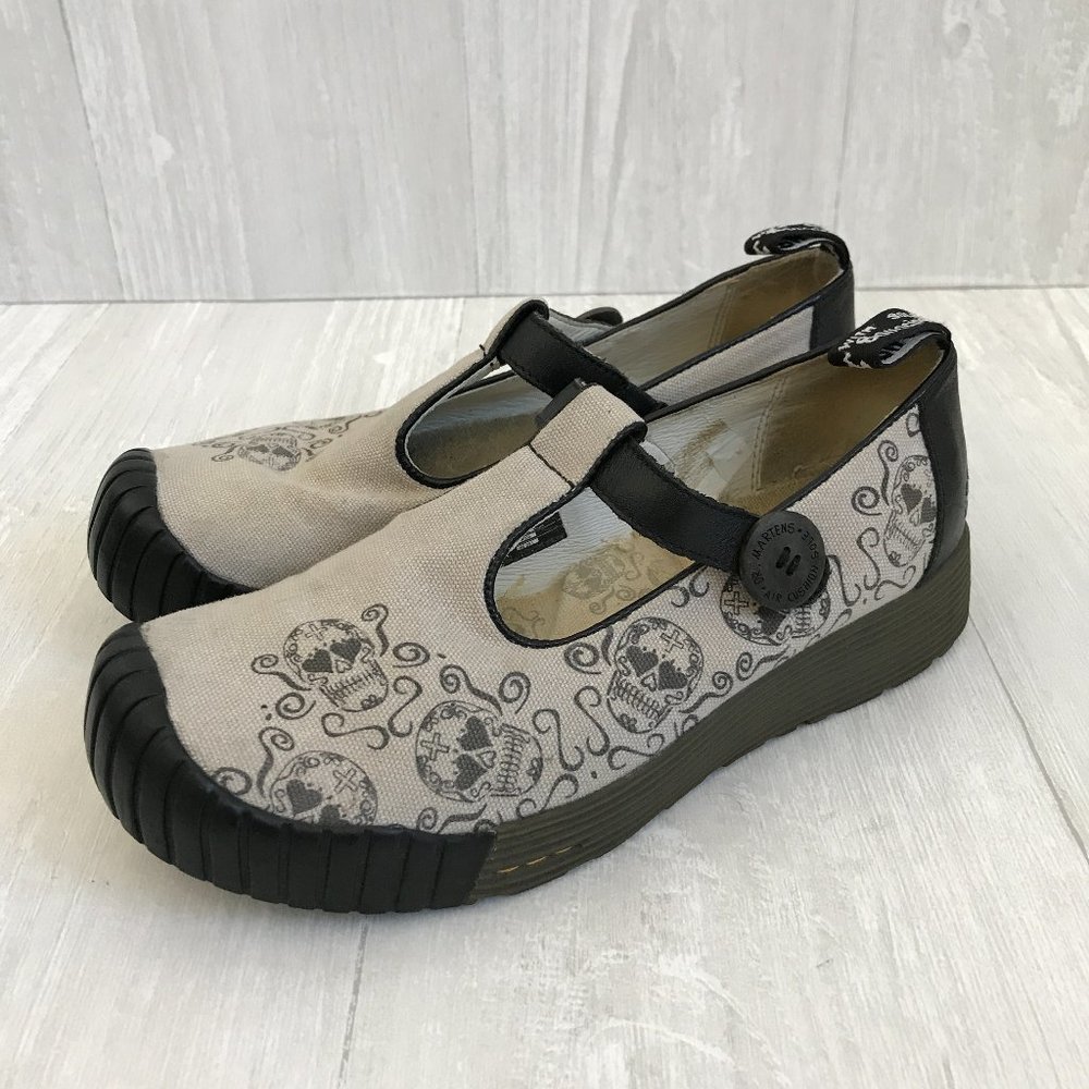 Dr. Martens Courtney Skull Mary Jane Shoes